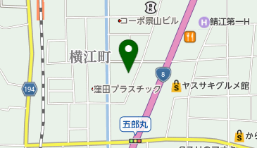 有限会社赤星の地図画像