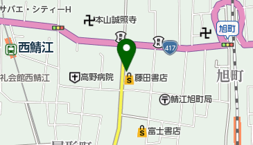 岩崎呉服店の地図画像