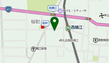 きもの専科ほりの地図画像