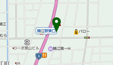 ジャック鯖江店の地図画像