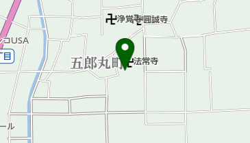 法常寺の地図画像