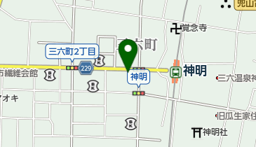 アオイ美容室の地図画像