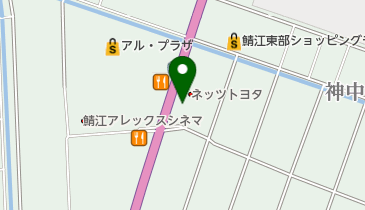 サッスーン鯖江店の地図画像
