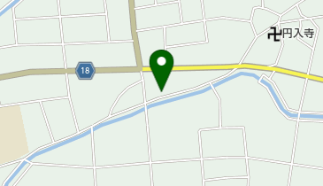 田中理容店の地図画像