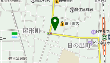 田野理容の地図画像