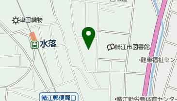 鯖江市役所 体育施設 ゲートボールセンターの地図画像