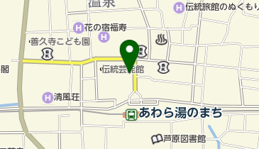 足立時計宝飾メガネ店の地図画像