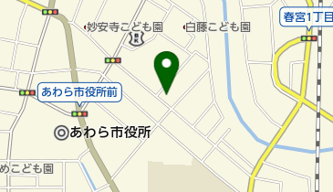 シズ美容室の地図画像