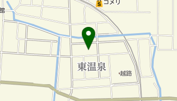 高山美容室の地図画像