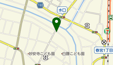 圓道時計店の地図画像