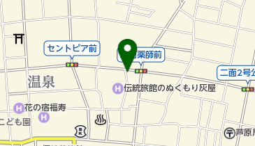 河野理容所の地図画像