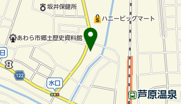 理容ホソカワの地図画像