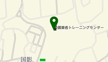 農業者トレーニングセンターの地図画像