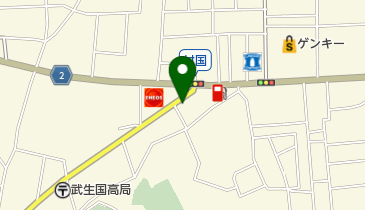 桑原ガラス店の地図画像