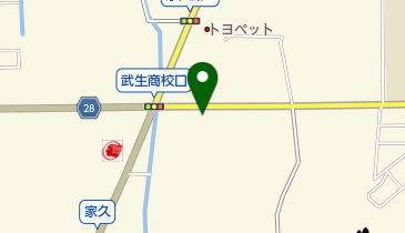 竹内サッシの地図画像