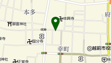 南谷硝子店の地図画像