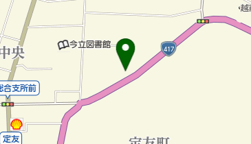 黒田印刷所の地図画像