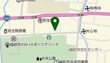 牧沢カメラ店の地図画像