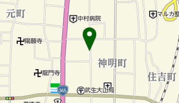 林金物店の地図画像