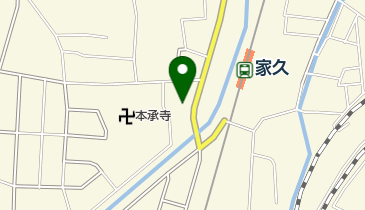 家久公民館の地図画像