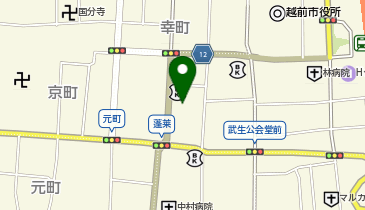 田中整体治療院の地図画像