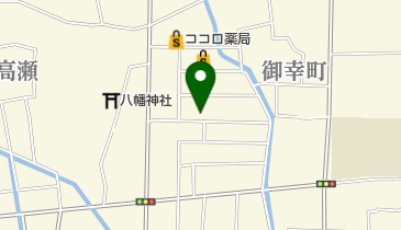 クリーニングふらんせ 洗濯王 高瀬店の地図画像