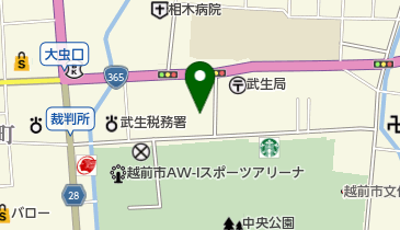 武生医師会の地図画像