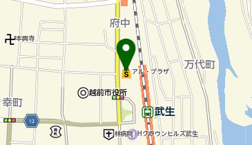 武生青年会議所の地図画像