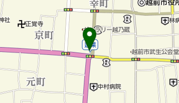 しみず化粧品店の地図画像