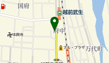 わんぱく小僧武生店の地図画像