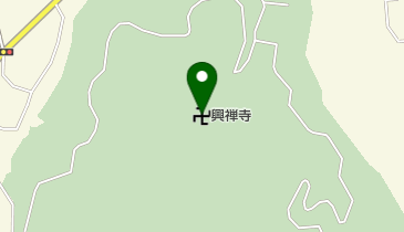 興禅寺の地図画像