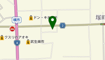 三好寝具店の地図画像