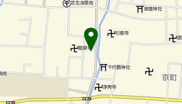 岡本鮮魚店の地図画像