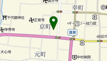 魚利商店の地図画像
