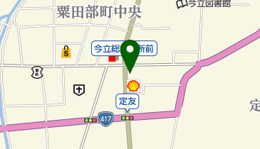 吉田時計店の地図画像