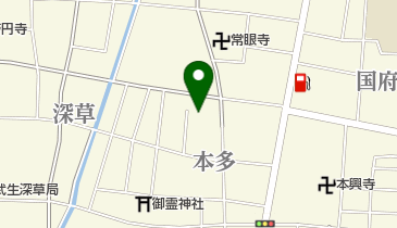 稲村美容室の地図画像