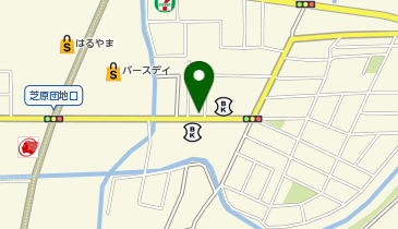 ふじ美容室の地図画像