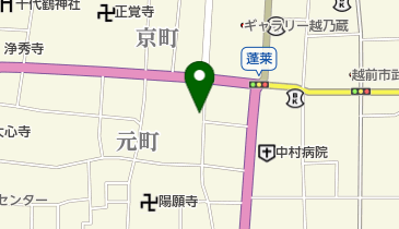 メガネの沢田の地図画像