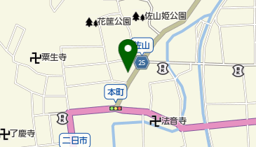 朝日軒の地図画像