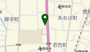 奥村理容の地図画像