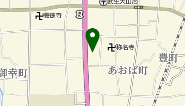 藤本理容店の地図画像