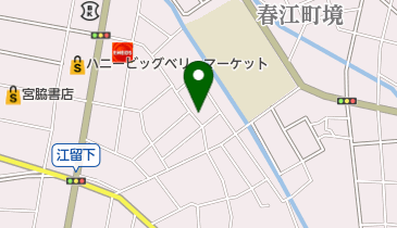 長谷部牛乳販売店の地図画像