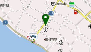 かどじゅう化粧品店の地図画像