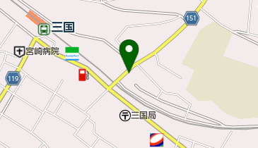 かどや呉服店の地図画像