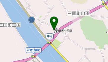 森田倉庫部の地図画像