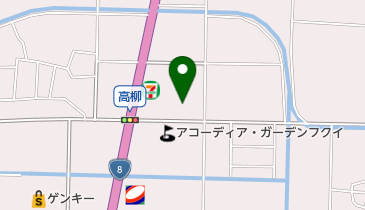 アカエダンス喫茶の地図画像
