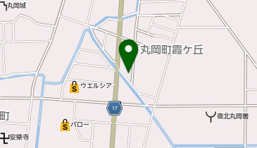 ウラ美容室の地図画像