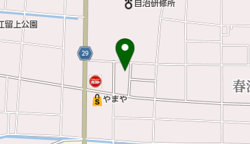 福井ライフ損害保険の地図画像