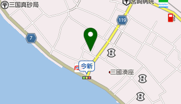 梶洋服店の地図画像