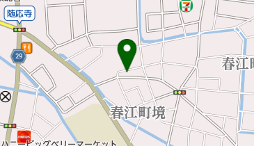 カットハウスキタの地図画像